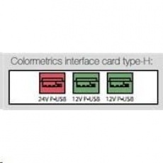 Colormetrics interface card, type-H