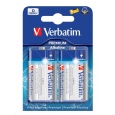 VERBATIM Alkalické baterie D,  2 PACK / LR20