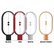 Allocacoc Heng Balance Lamp Plastic Ellipse USB (BLACK) Allocacoc Heng Balance Lamp Plastic Ellipse USB (BLACK)