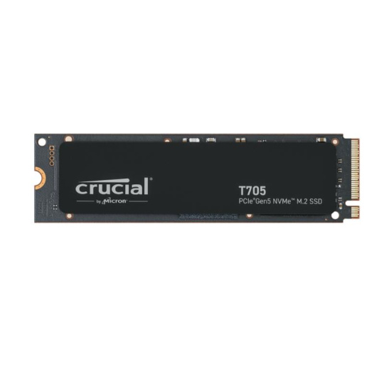 CRUCIAL SSD 1TB T705, M.2 2280, PCIe Gen5x4, R:13600/W:10200MB/s CRUCIAL SSD 1TB T705, M.2 2280, PCIe Gen5x4, R:13600/W:10200MB/s