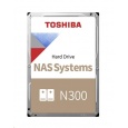 TOSHIBA HDD N300 NAS 10TB, SATA III, 7200 otáčok za minútu, 256MB cache, 3,5", BULK