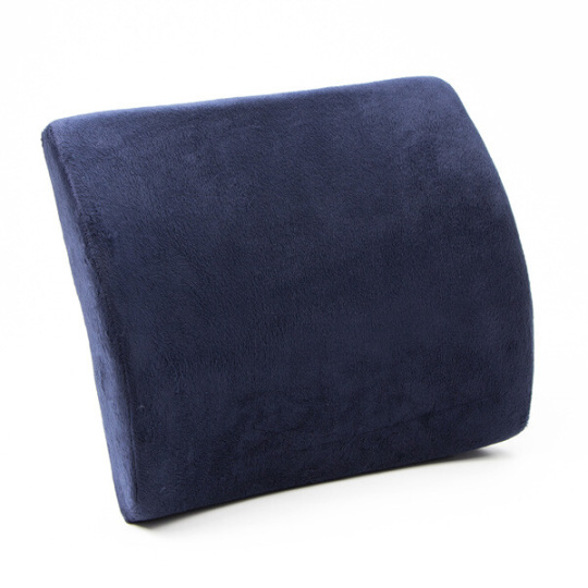 Bedrová opierka, univerzál., ergonomická, modrá, pamäťová pena