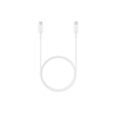 Cable Samsung EP-DA705 - USB cable white - 24 pin USB-C (M) to 24 pin USB-C (M), EU Cable Samsung EP-DA705 - USB cable white - 24 pin USB-C (M) to 24 pin USB-C (M), EU