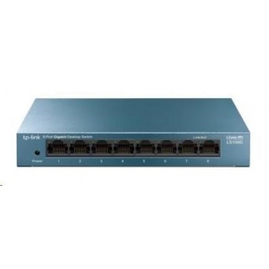 TP-Link LiteWave switch LS108G (8xGbE, fanless)