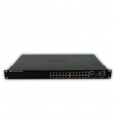 Switch Dell PowerConnect 5524 24 portov, 10/100/1000 BASE-T, Auto MDI/MDIX, 2x SFP+ slot, VLAN, QoS, Multicast