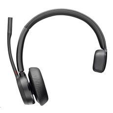 Poly Voyager 4310 bezdrátová náhlavní souprava, BT700 USB-A adaptér, mono, nabíjecí stojánek Poly Voyager 4310 bezdrátová náhlavní souprava, BT700 USB-A adaptér, mono, nabíjecí stojánek