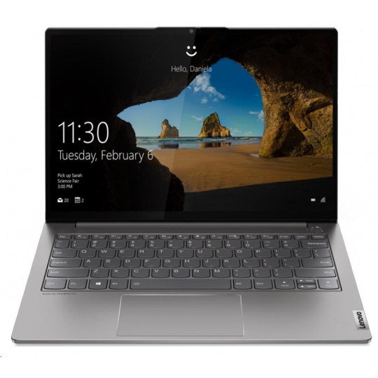 LENOVO NTB ThinkBook 13s Gen3 - RYZEN 5 5600U,13.3" WUXGA IPS mat,8GB,512SSD,HDMI,USB-C(TB4),cam,backl,W10P,2r carryin