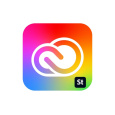 Adobe Creative Cloud for teams All Apps with Adobe Stock MP ENG COM RNW 1 User, 12 Months, Level 3, 50 - 99 Lic