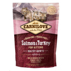 Carnilove Cat Grain Free Salmon&Turkey Kittens Healthy Growth 400g Carnilove Cat Grain Free Salmon&Turkey Kittens Healthy Growth 400g
