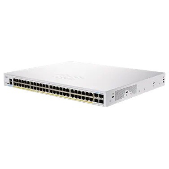 Cisco switch CBS250-48P-4G-UK (48xGbE,4xSFP,48xPoE+,370W) - REFRESH