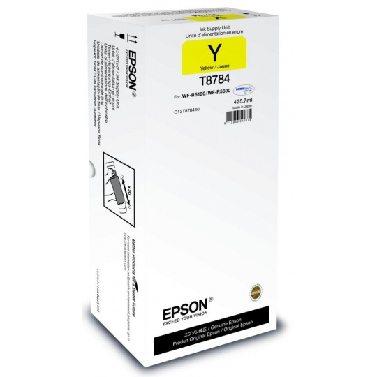 Atramentová tyčinka EPSON Recharge XXL pre A4 - 50.000 str. Žltá 425,7 ml