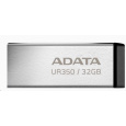 ADATA Flash Disk 64GB UR350, USB 3.2 Dash Drive, kov černá