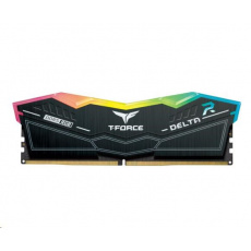 DDR5 DIMM 32GB 5200MHz, CL40, (KIT 2x16GB), T-FORCE DELTA RGB, čierna