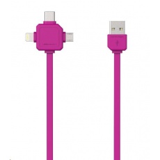 Allocacoc USBcable USB-C Pink Allocacoc USBcable USB-C Pink