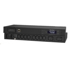 CyberPower Rack ATS Metered, 1U, 16A, (8)C13 (2)C19, IEC-320 C20 (2) CyberPower Rack ATS Metered, 1U, 16A, (8)C13 (2)C19, IEC-320 C20 (2)