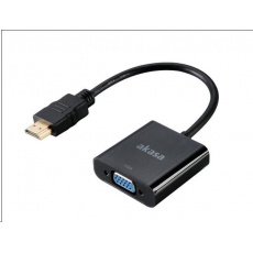 Adaptér AKASA HDMI na VGA, 20 cm