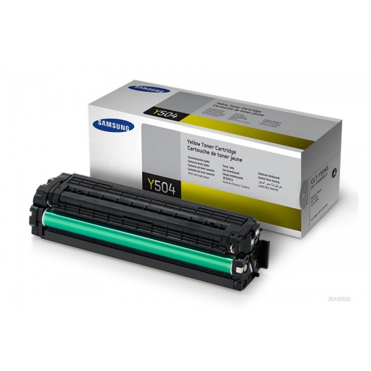 Samsung CLT-Y504S Yellow Toner Cartri (1,800 pages)