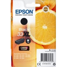 Čierny atrament EPSON v jednom balení "Orange" Black 33XL Claria Premium Ink