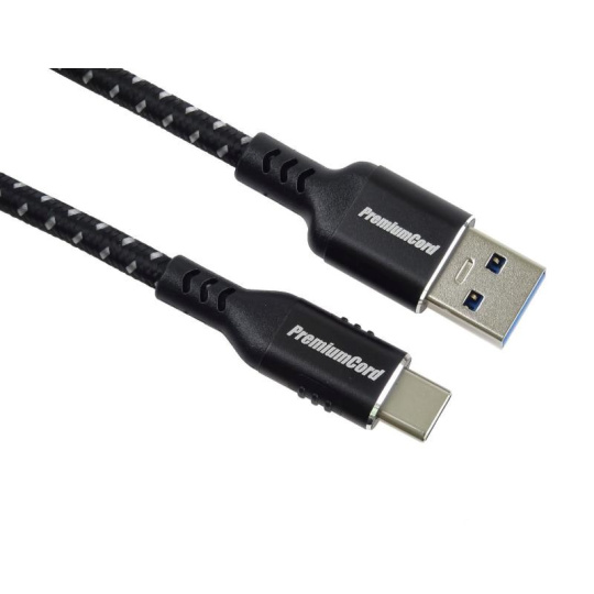 PREMIUMCORD Kabel USB-C na USB 3.0, 5Gbit/s, 0.5m