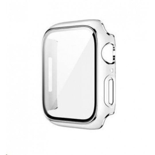 COTECi polykarbonátové pouzdro s ochranou displeje pro Apple Watch 45 mm čirá COTECi polykarbonátové pouzdro s ochranou displeje pro Apple Watch 45 mm čirá