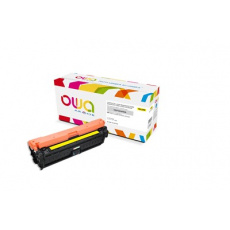 OWA Armor toner pre HP Color Laserjet Ese CP5520, 5525, 15000 strán, CE272A, žltá/žltá