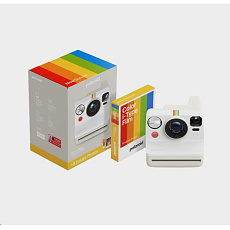 BAZAR - Polaroid Now Gen 3 Pebble White bundle with Color Film (8 photos) - Poškozený obal (Komplet) BAZAR - Polaroid Now Gen 3 Pebble White bundle with Color Film (8 photos) - Poškozený obal (Komplet)