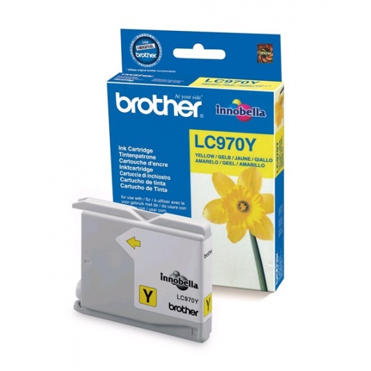 BROTHER INK LC-970Y žltá (EW*) cca 300