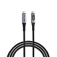 VERBATIM Kabel USB4 Sync & Charge, 240W, s displejem, 120cm