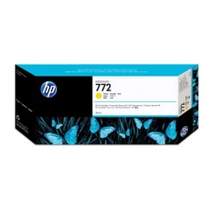 HP 772 Yellow DJ Ink Cart, 300 ml, CN630A