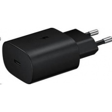 Cestovná nabíjačka Samsung EP-TA800NBE, Quickcharge 25W, USB-C, čierna