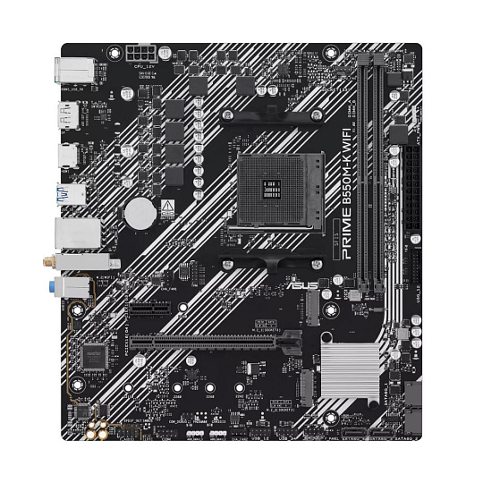 ASUS MB Sc AM4 PRIME B550M-K WIFI, AMD B550, 2xDDR4, 2xDDR4, 1xHDMI, 1xDP, mATX