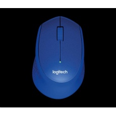Bezdrôtová myš Logitech M330 Silent Plus, modrá