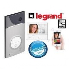 Legrand - CLASSE 300X13E – LINEA 3000 videosada s handsfree s presmerovaním hovoru na smartfón a kľúčenkami na odomykani Legrand - CLASSE 300X13E – LINEA 3000 videosada s handsfree s presmerovaním hovoru na smartfón a kľúčenkami na odomykani