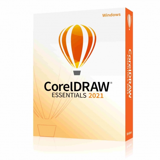 CorelDraw Essentials 2021 EN/DE/FR/ES/BR/IT/NL - ESD