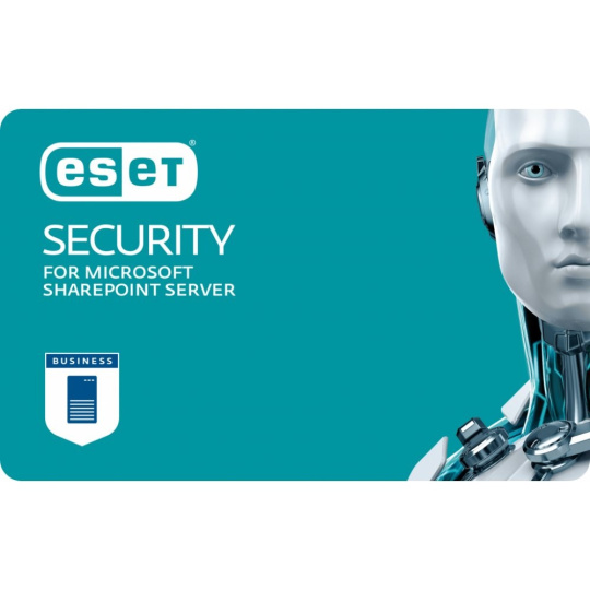 ESET Security for Microsoft SharePoint Server (Per User) 50 - 99 zariadenia, nová licencia na 3 roky