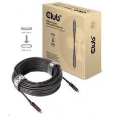 Club3D Kabel USB 3.2 typ C Gen2, aktivní, (M/M), 20m - ROZBALENO Club3D Kabel USB 3.2 typ C Gen2, aktivní, (M/M), 20m - ROZBALENO