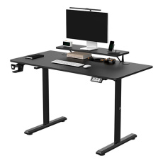 Pracovný stôl, elektricky nastaviteľná výška, 120X60 cm, 72-117 cm, HIGHLANDER BLACK, čierny, ULTRADESK Pracovný stôl, elektricky nastaviteľná výška, 120X60 cm, 72-117 cm, HIGHLANDER BLACK, čierny, ULTRADESK