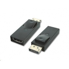 PREMIUMCORD DisplayPort na HDMI (M/F) čierny