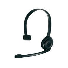 SENNHEISER PC 2 CHAT black (černý) headset - jednostranné sluchátko s mikrofonem POŠKOZEN OBAL