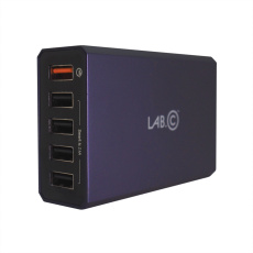 LAB.C X5 Pro, 5Port USB Wall Charger - 5port nabíjačka, navy