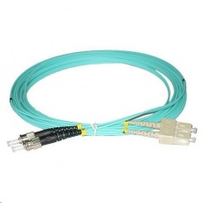 Duplexní patch kabel MM 50/125, OM3, ST-SC, LS0H, 1m Duplexní patch kabel MM 50/125, OM3, ST-SC, LS0H, 1m