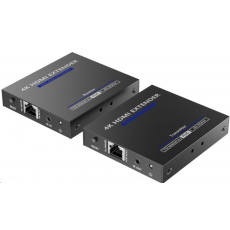 PremiumCord HDMI 2.0 extender Ultra HD 4kx2k@60Hz na 70 m cez Cat6/Cat6A/Cat7