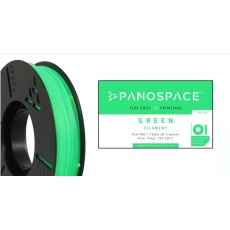 Typ FILAMENTU Panospace: PLA -- 1,75 mm, 1000 gramov na rolke - zelený