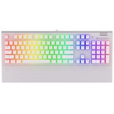 Endorfy herní klávesnice Omnis OWH Pudd.Kaihl BL RGB / USB / blue switch / drátová /mechanická/US layout/bílá RGB Endorfy herní klávesnice Omnis OWH Pudd.Kaihl BL RGB / USB / blue switch / drátová /mechanická/US layout/bílá RGB