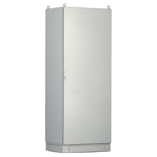 XtendLan 19" venkovní vodotěsný rozvaděč 30U 600x600, krytí IP55, 3-bodový zámek, šedý