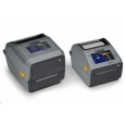 Zebra ZD621t, 8 bodov/mm (203 dpi), peeler, disp., RTC, USB, USB Host, RS232, BT, Ethernet, Wi-Fi, šedá