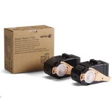 Xerox toner čierny 2x pre Phaser 7100, 10000 str. Xerox toner čierny 2x pre Phaser 7100, 10000 str.