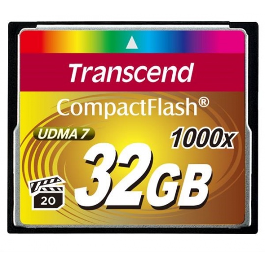 TRANSCEND Compact Flash 32GB Ultimate (1000x) Košice s.r.o