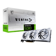 BAZAR - MSI VGA NVIDIA GeForce RTX 5080 16G VENTUS 3X OC WHITE, RTX 5080, 16GB GDDR7, 3xDP, 1xHDMI - Po opravě (Bez příš BAZAR - MSI VGA NVIDIA GeForce RTX 5080 16G VENTUS 3X OC WHITE, RTX 5080, 16GB GDDR7, 3xDP, 1xHDMI - Po opravě (Bez příš