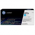 HP 651A Cyan LJ Toner Cart, CE341A (16,000 pages)